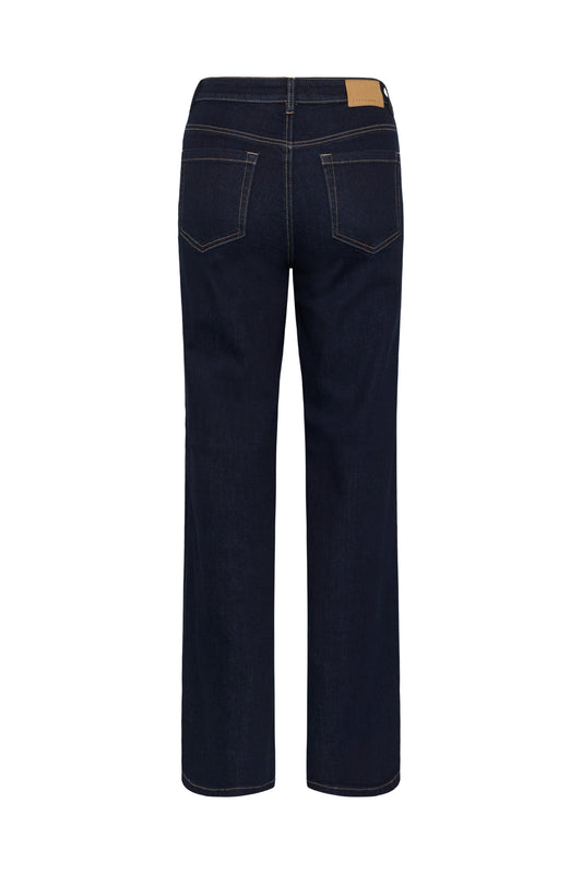 KABrook High Waist Reg Fit Jeans - Dark Blue