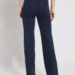 LYSSE Knit Denim Jeans - Indigo -Long flare