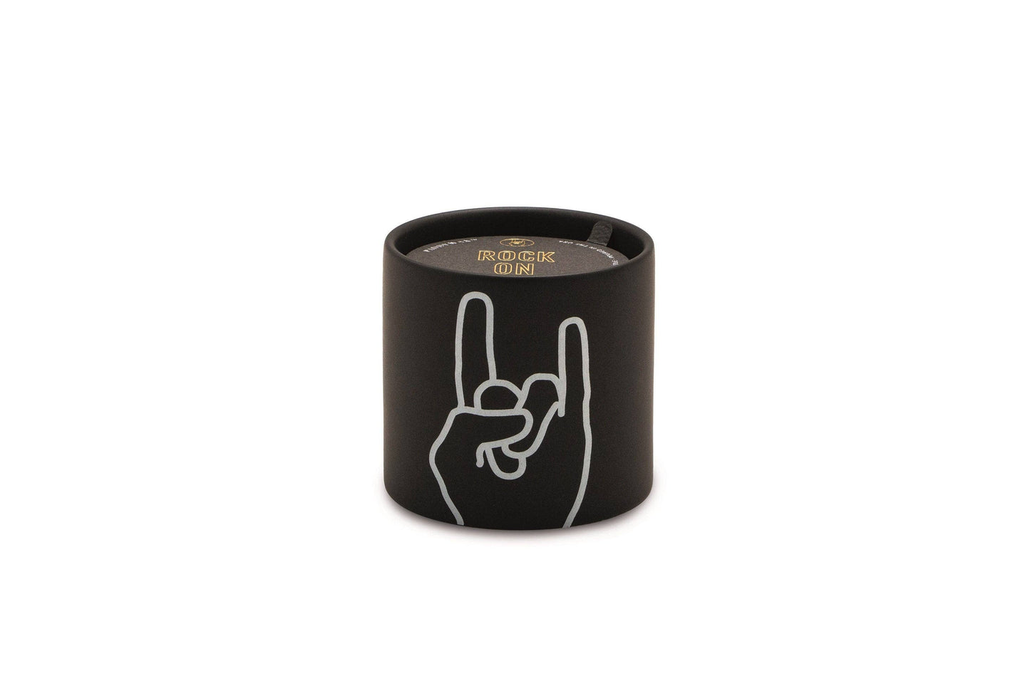 Paddywax Impressions Candle - Rock On - Leather + Oakmoss