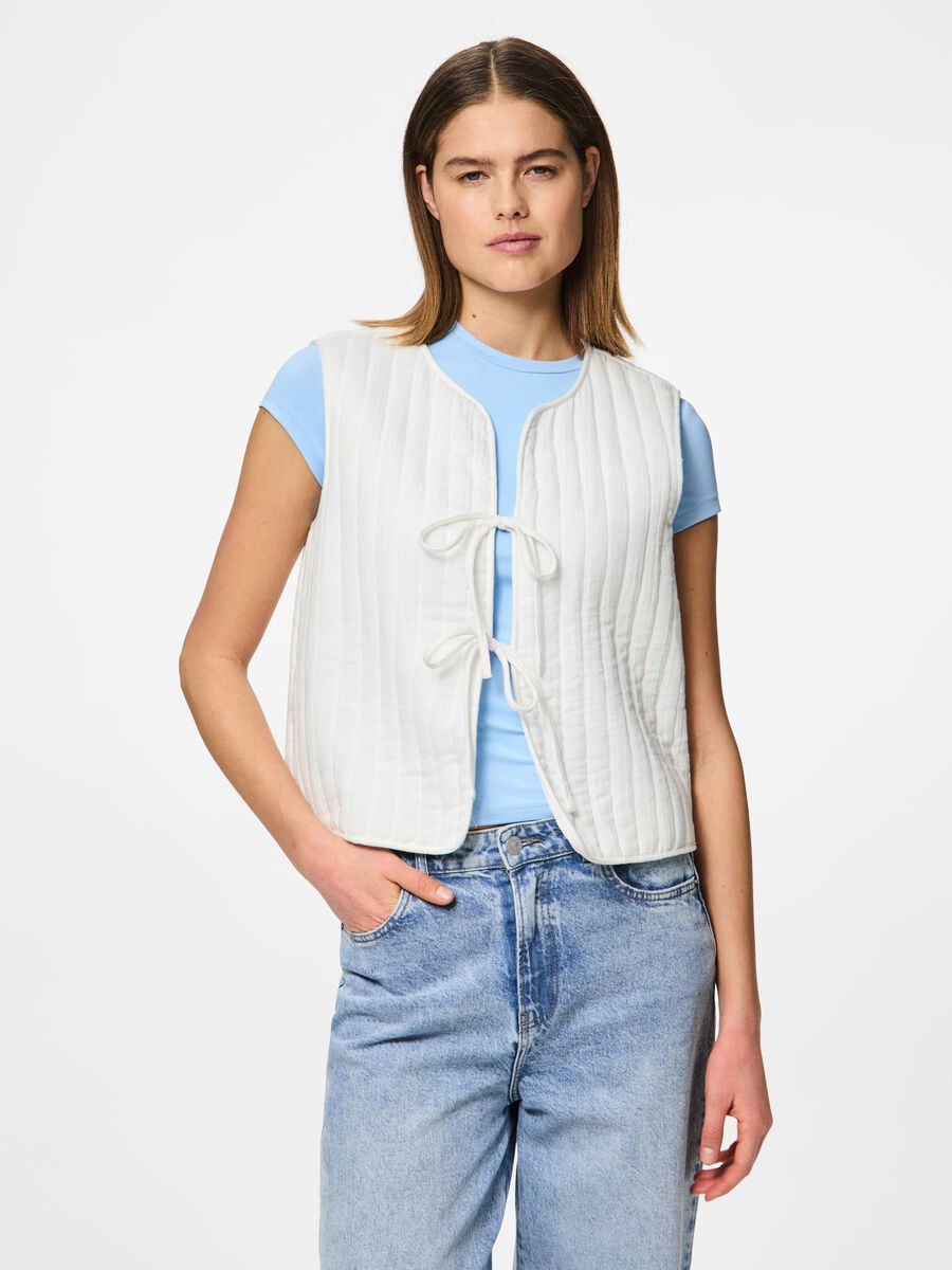 Pcmastina Sleeveless Quilted Waistcoat