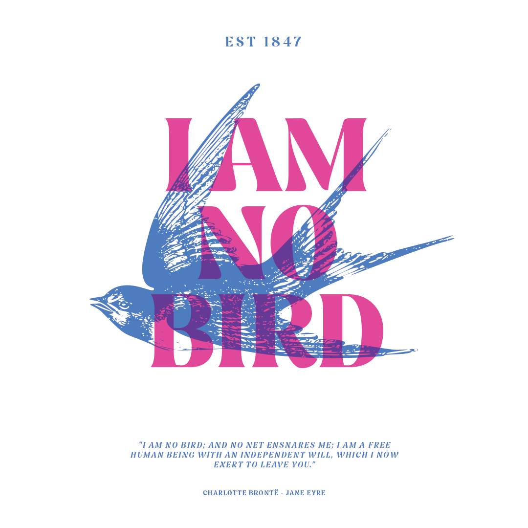 I Am No Bird - Brontë Tote Bag