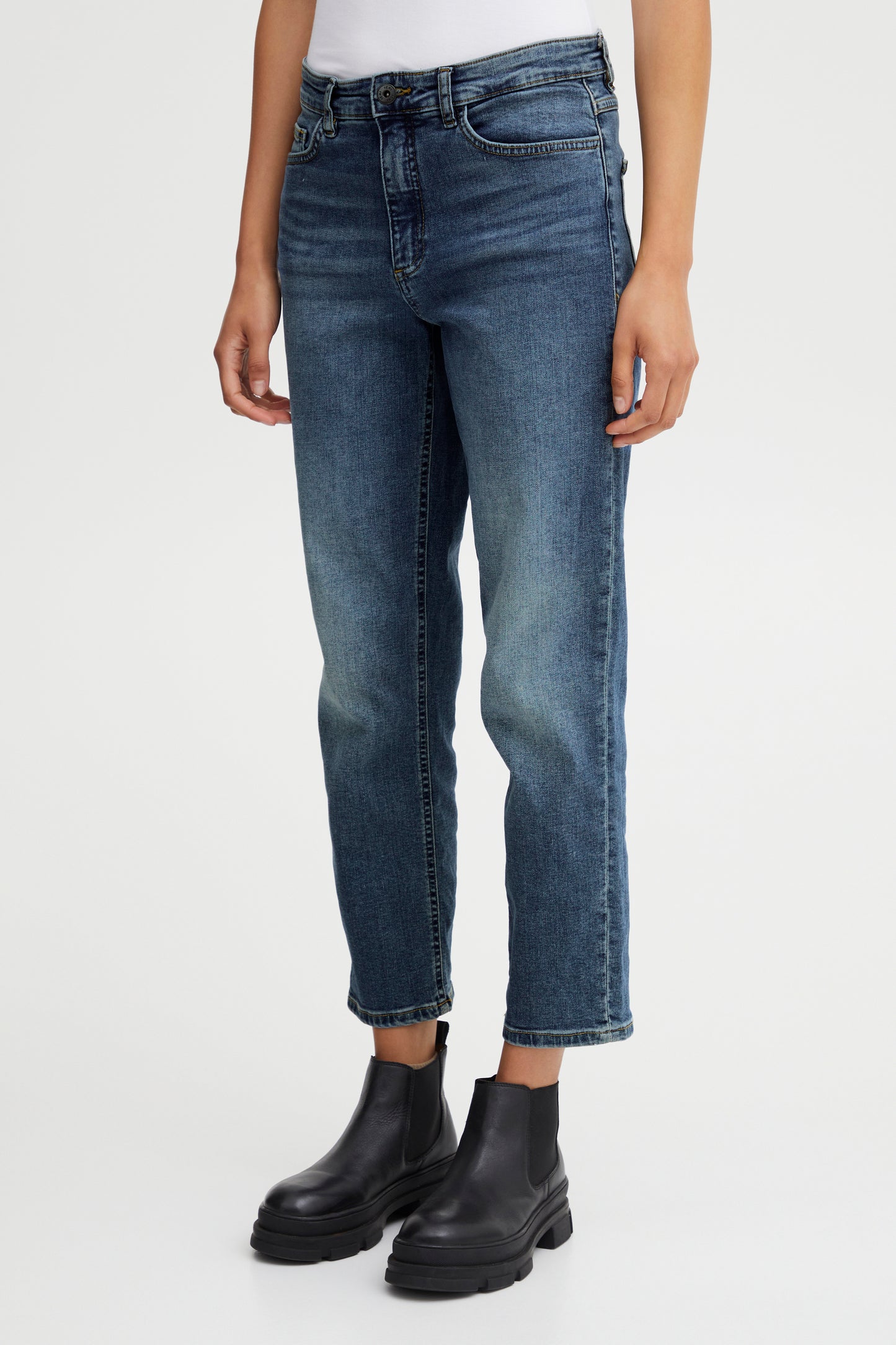 IHTwiggy Raven Jeans - Medium blue