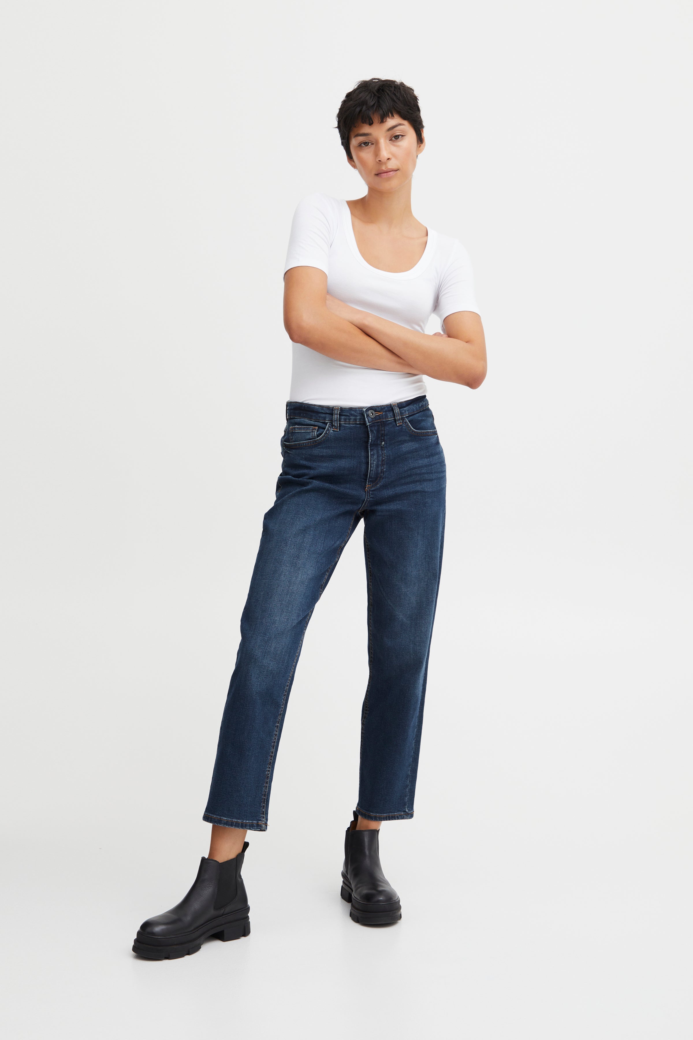IHTwiggy Raven Jeans - Dark Blue