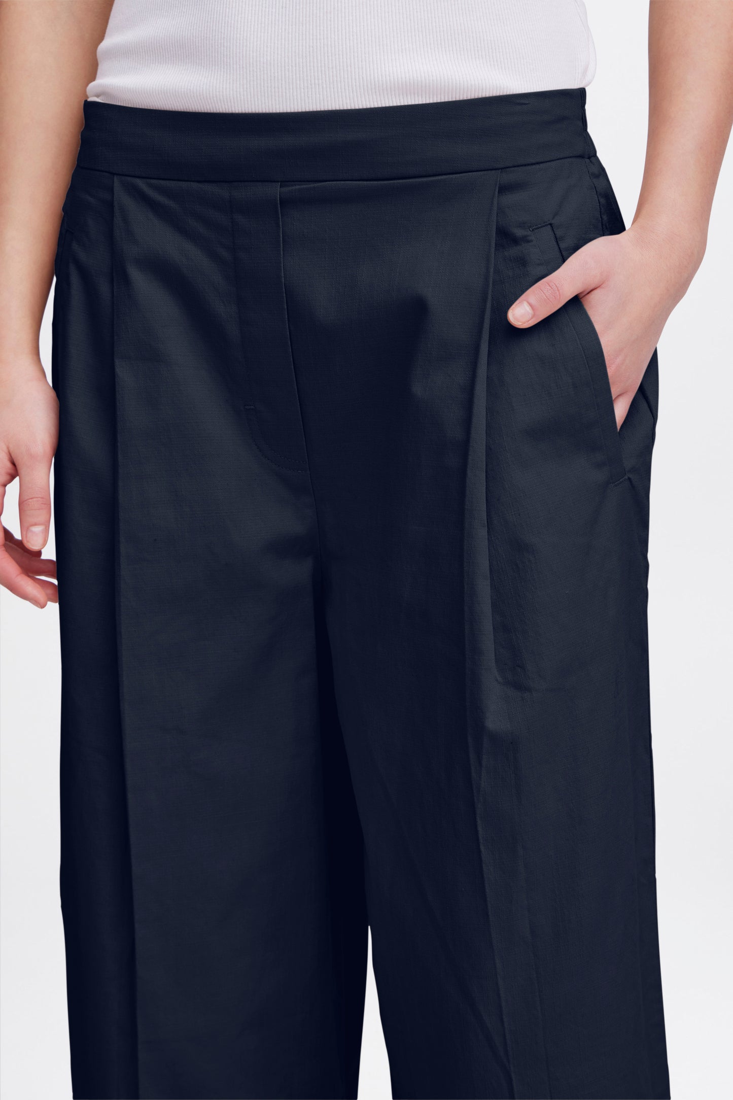 IHUnica Pants - Navy Blue,