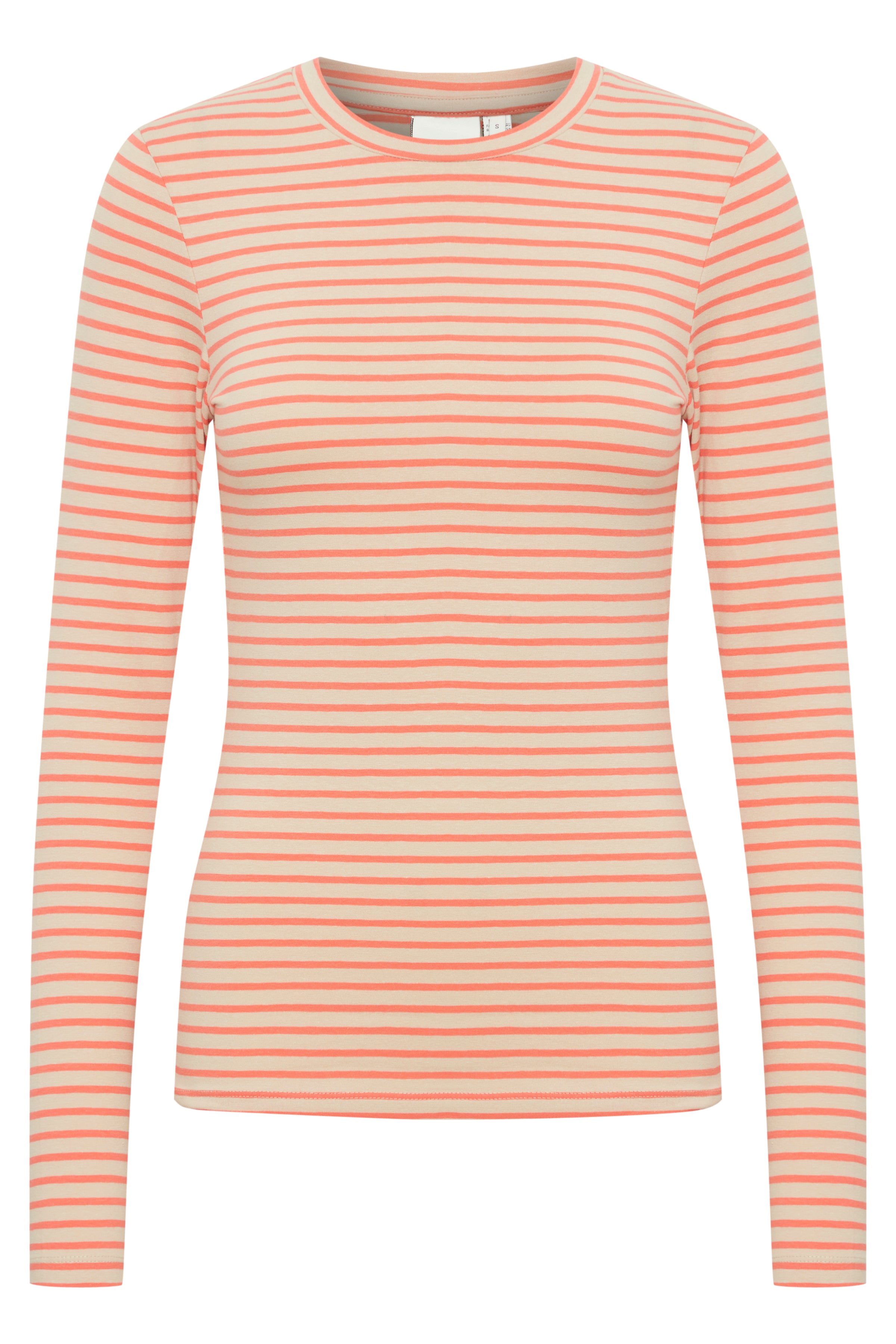 coral long sleeve shirt