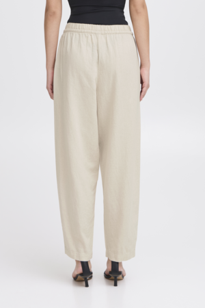 IHLinno Pant Barrel- Natural Ecru