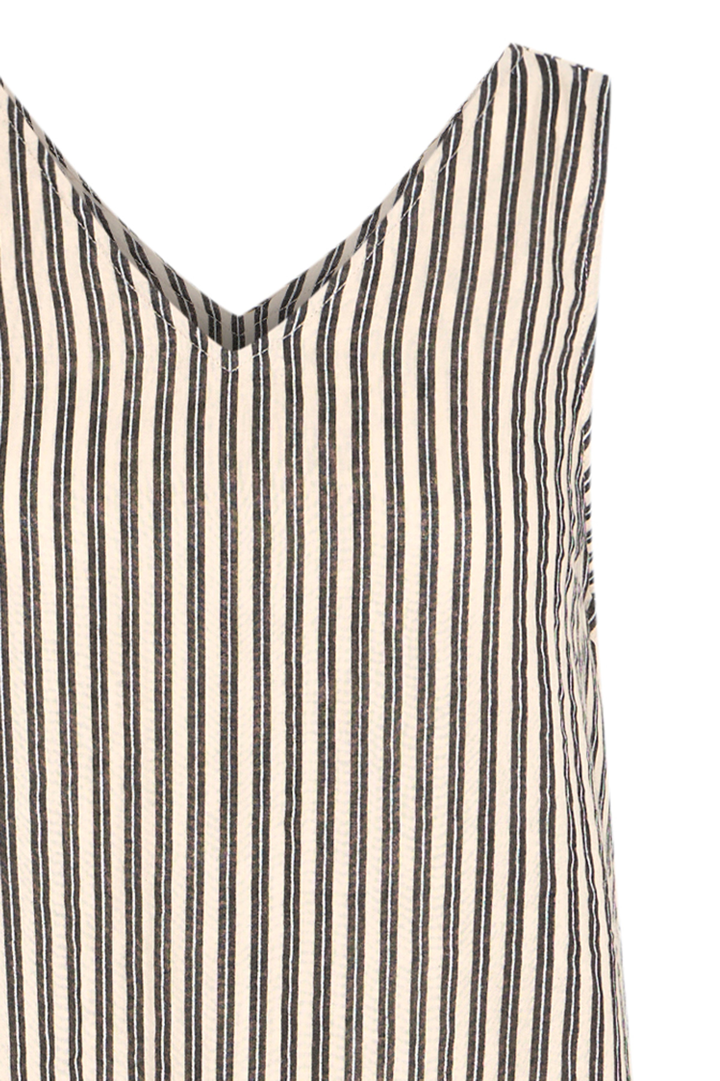 IAFoxa striped Maxi Dress - Black Stripe
