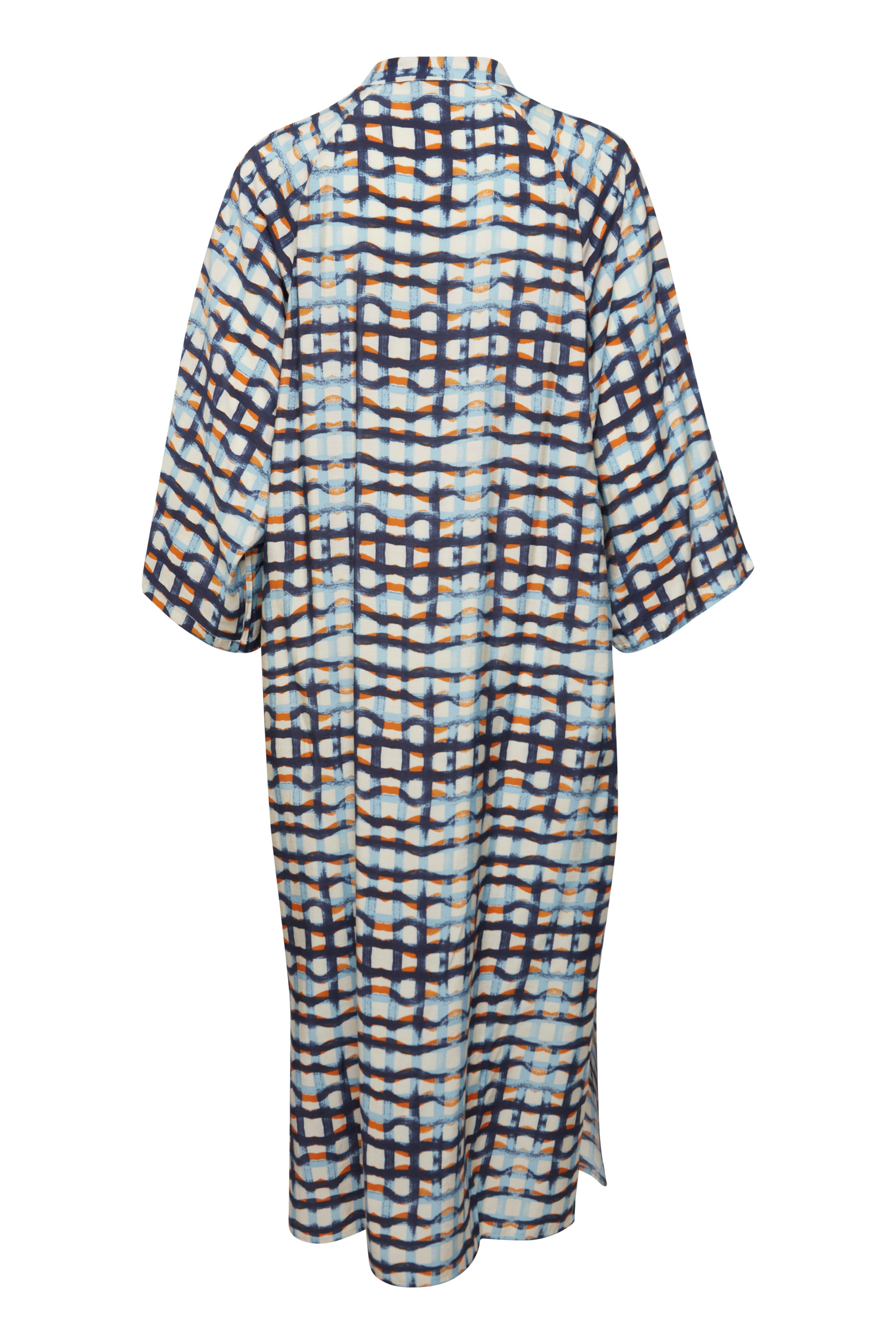 FRMisa Dress - Sky Blue Check