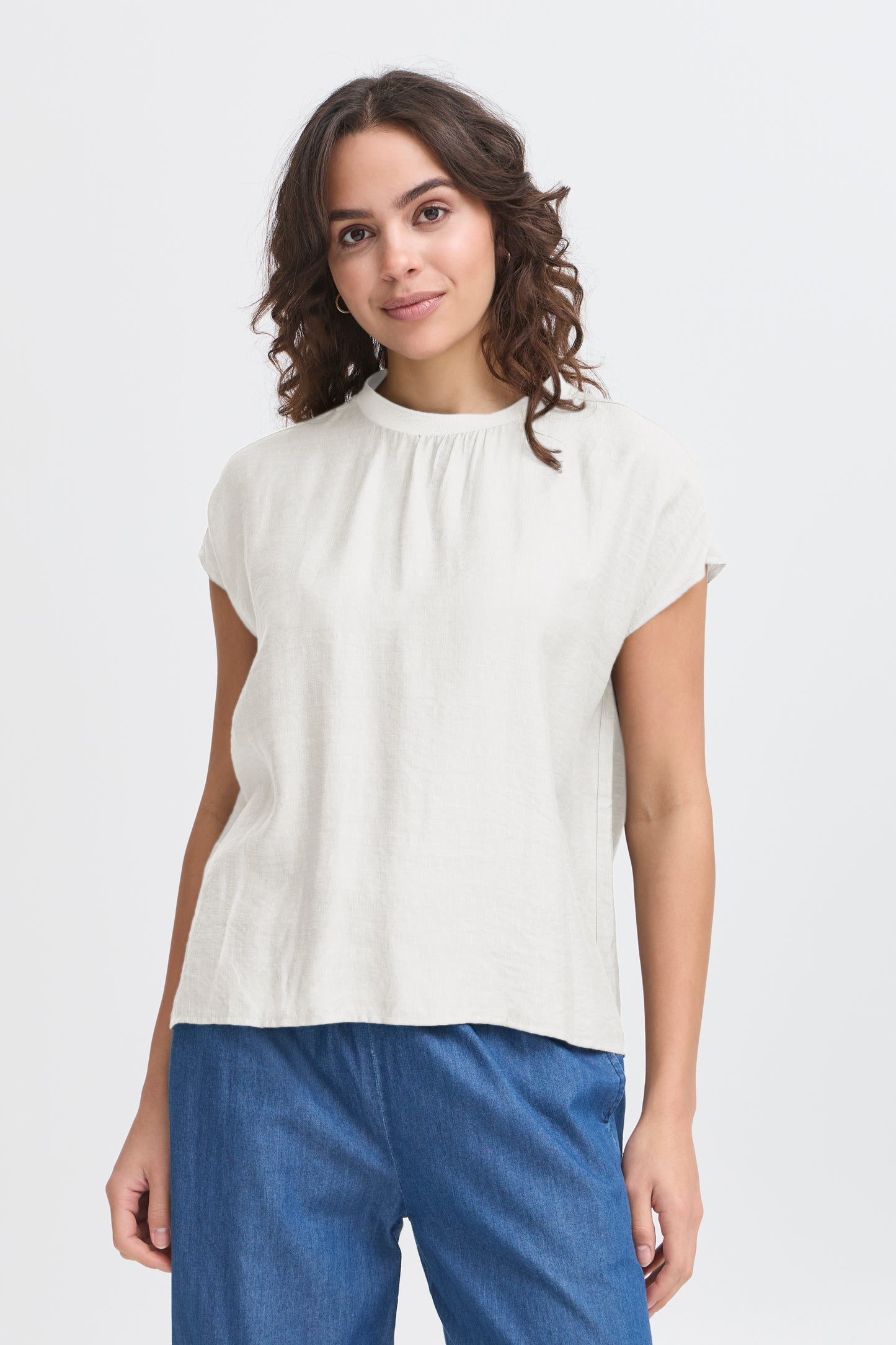 FRAriana Blouse - Whisper White