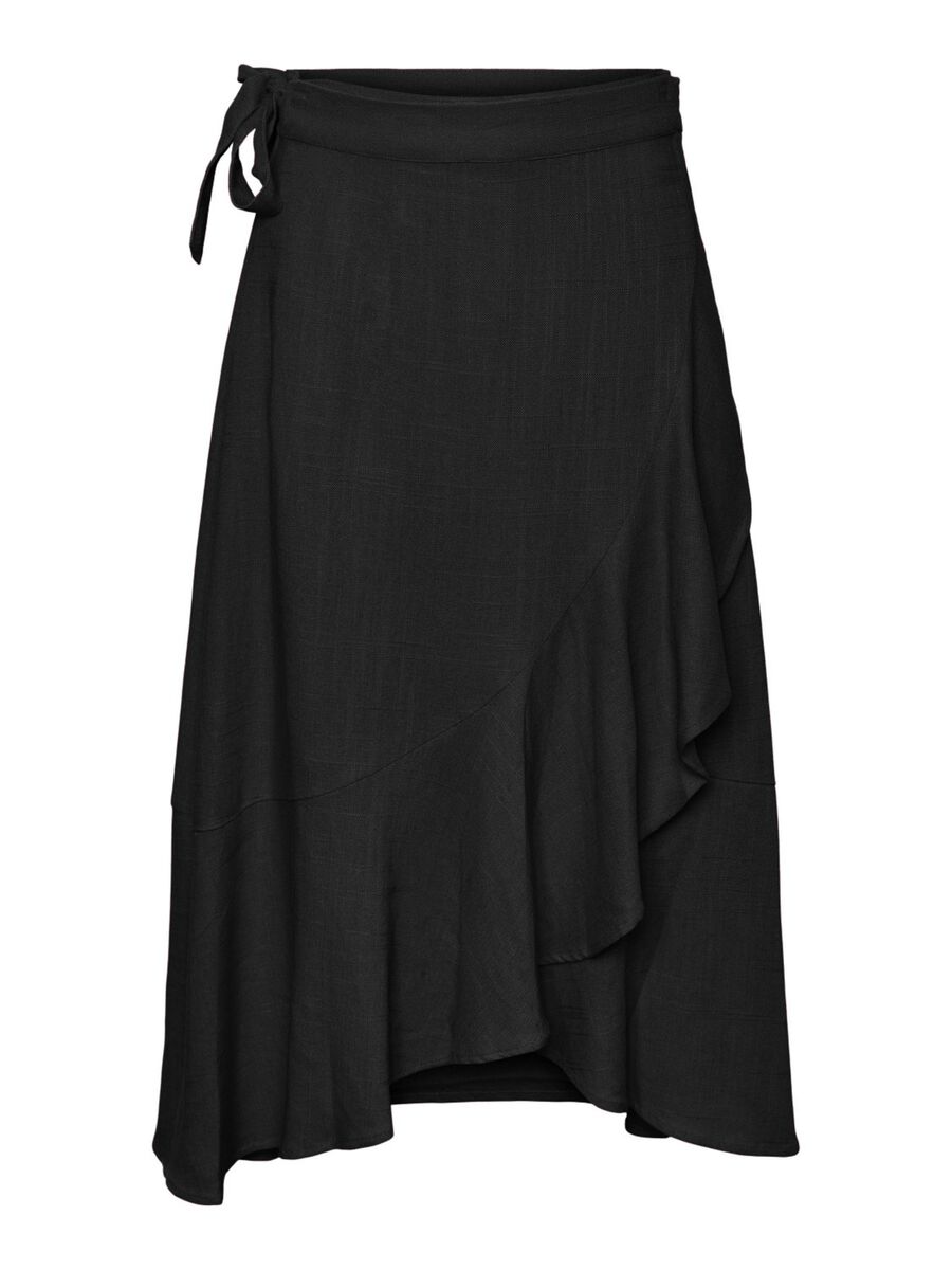 YASPrima Midi Skirt - Black