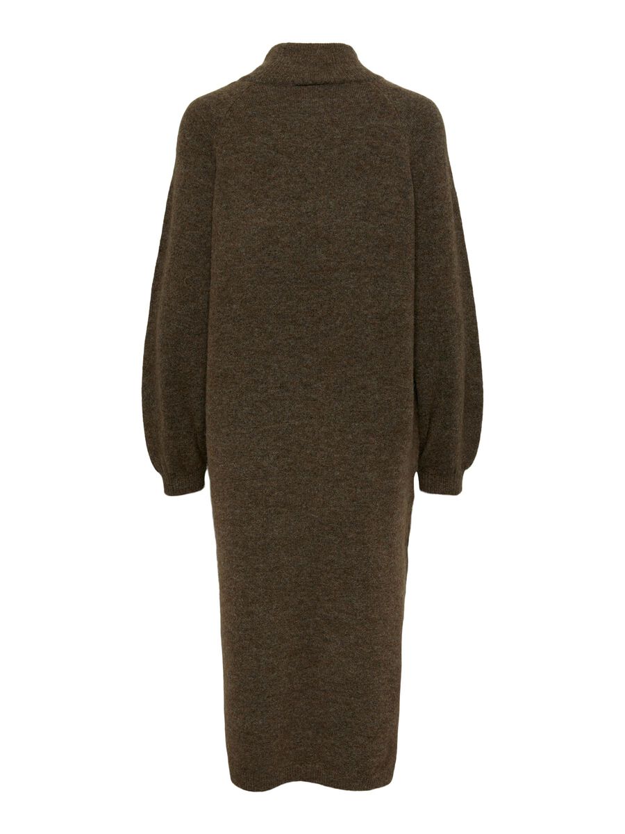 YASBalis Long Sleeve Funnel Knit Dress