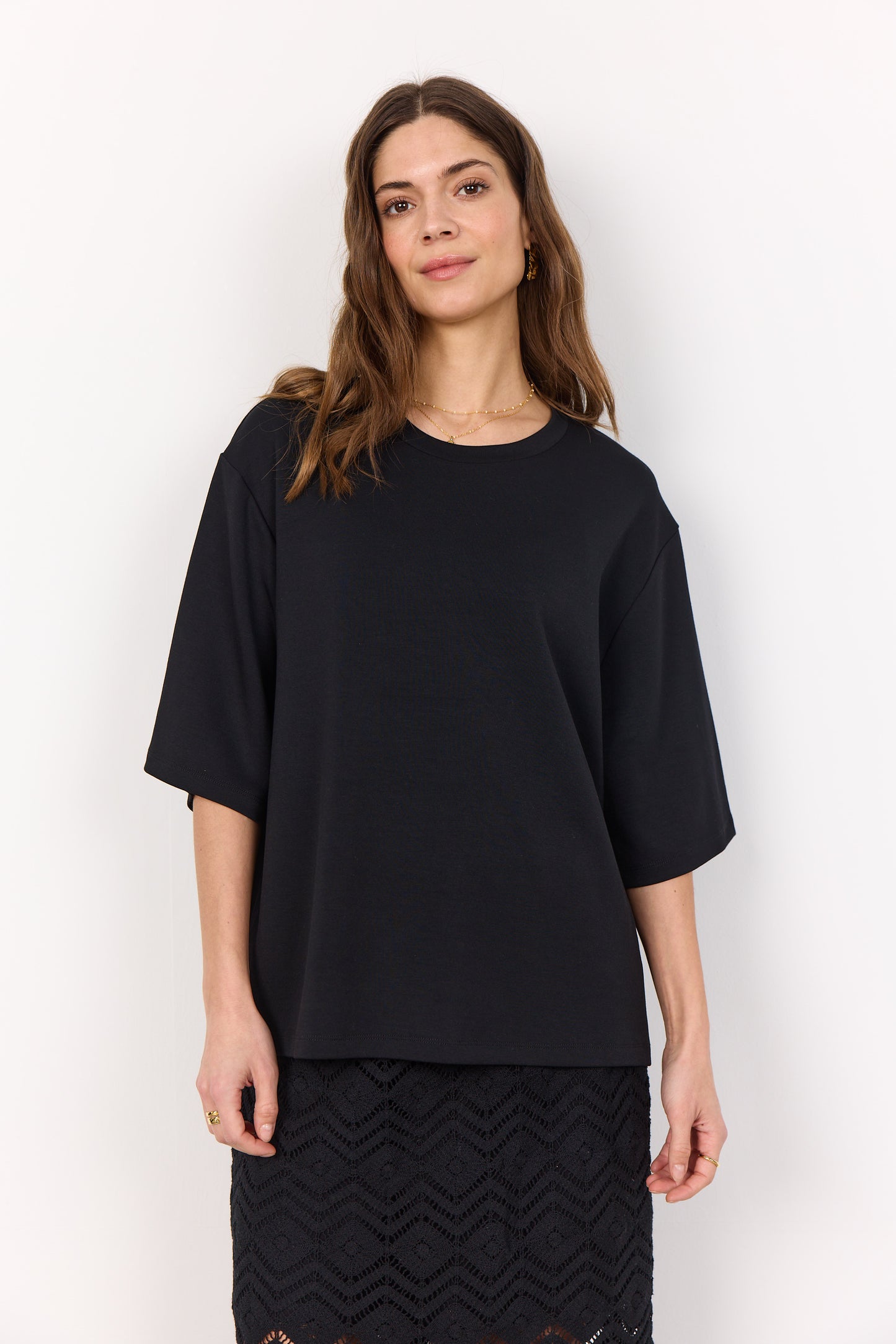 SC-Banu 231 Sweatshirt Tee- Black