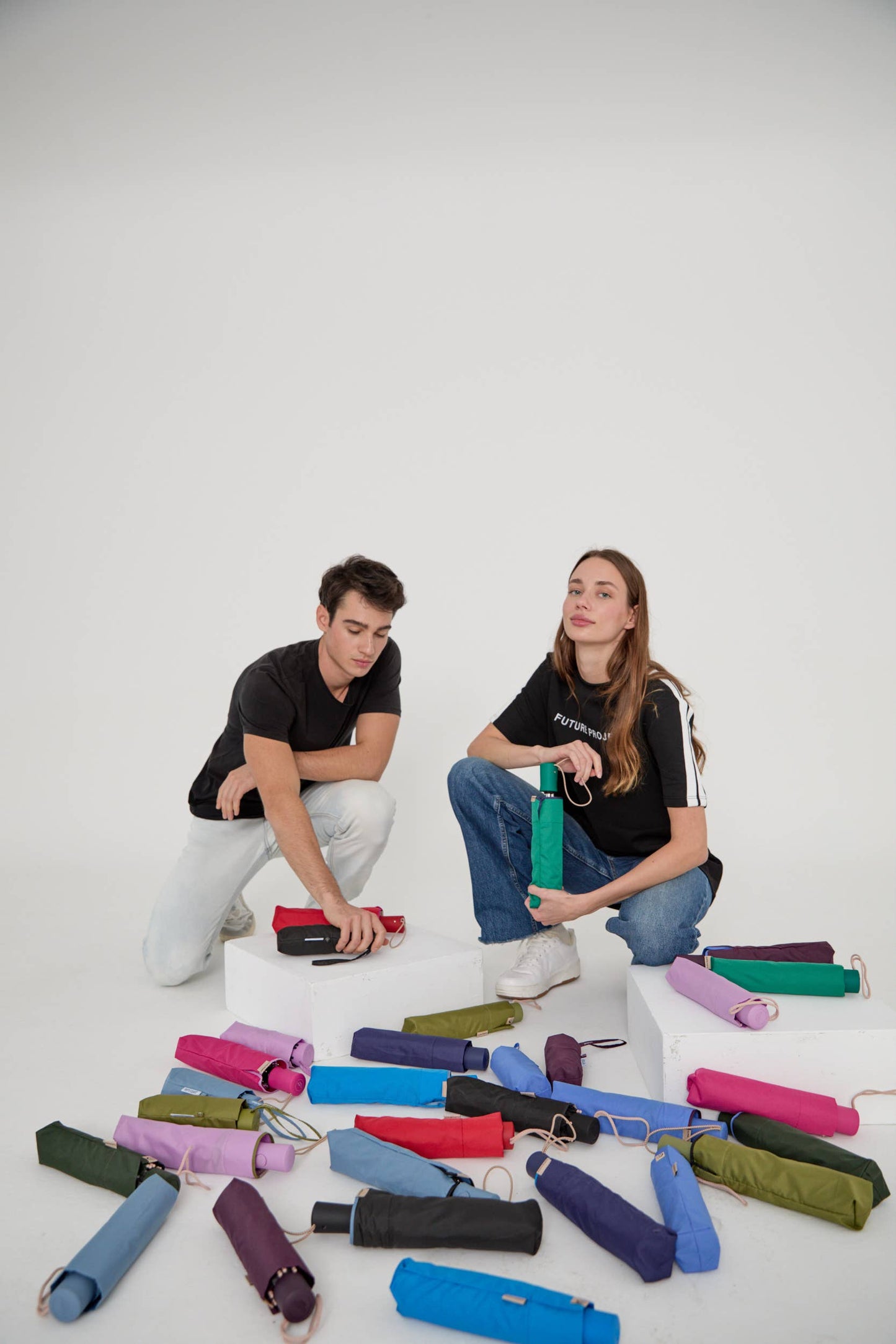 Open+Close Folding Umbrella | UV+50 | Recycled | Windproof