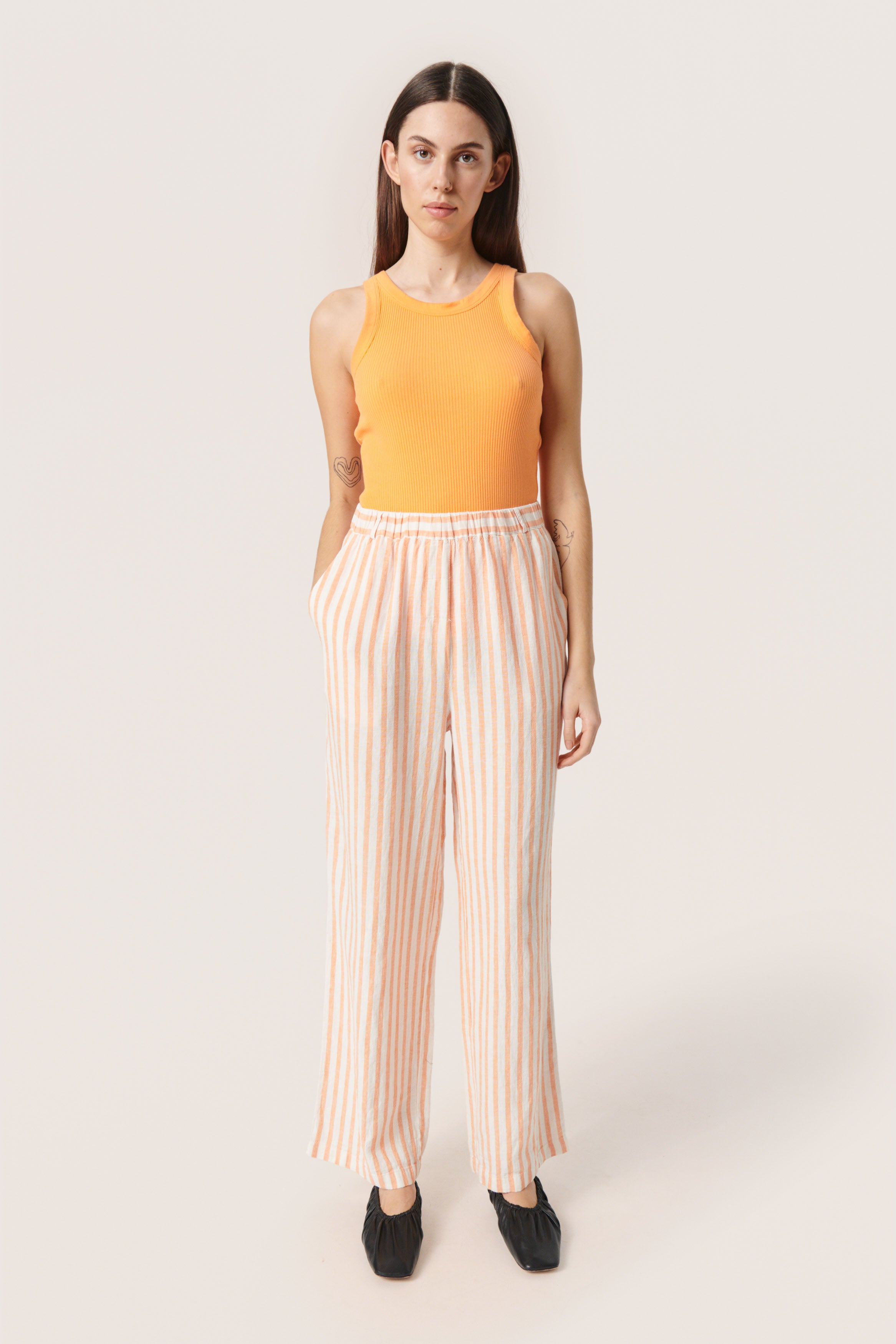 SLSimone Tank- Tangerine