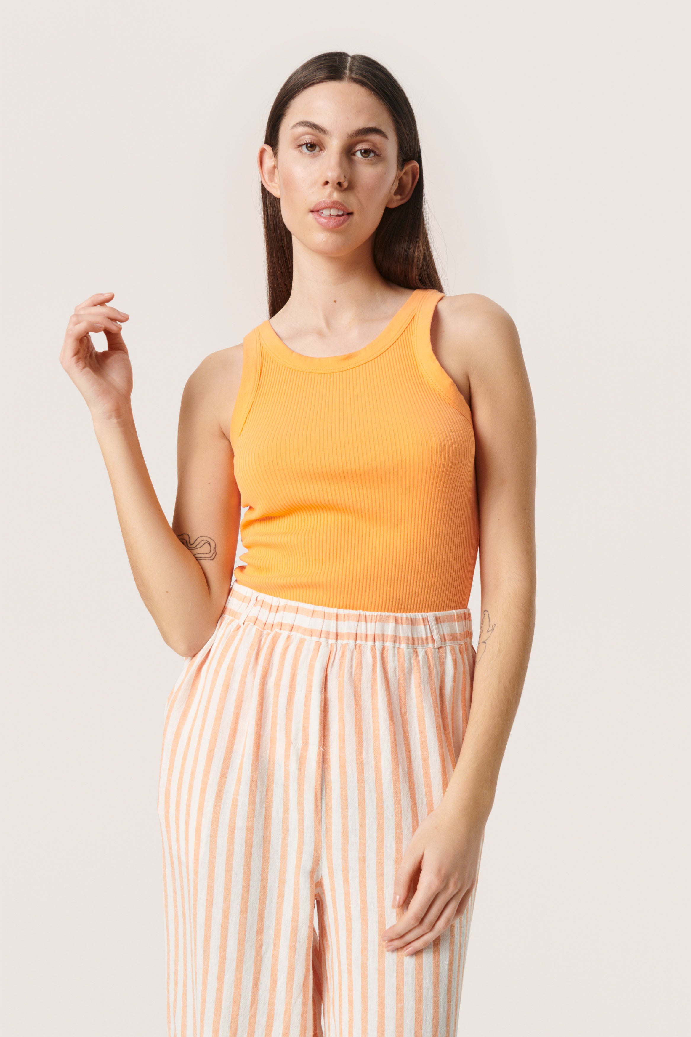 SLSimone Tank- Tangerine