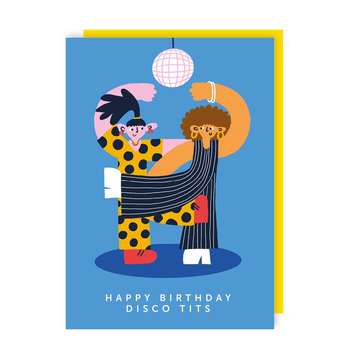 Disco Tits Card