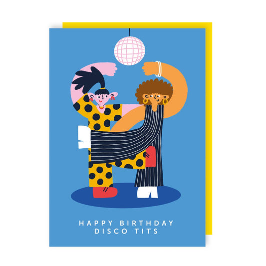 Disco Tits Card