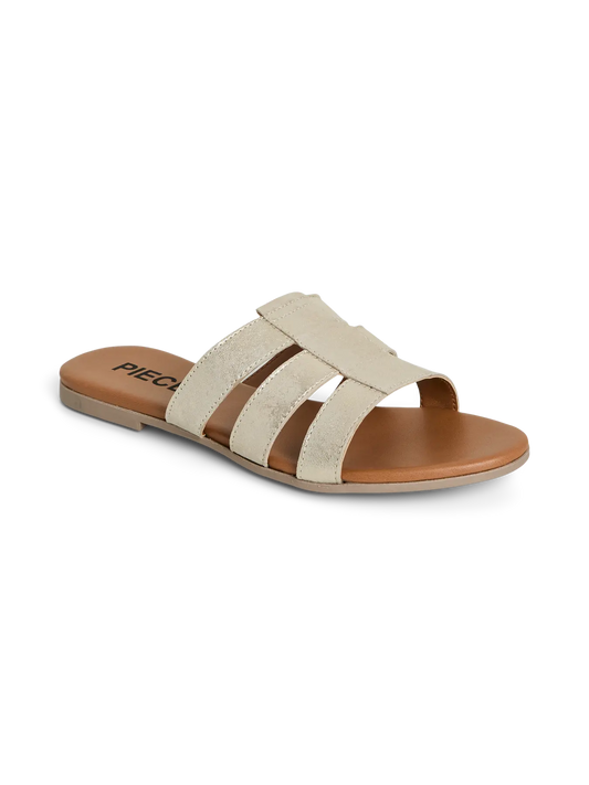 PCKala Suede Sandal - Gold