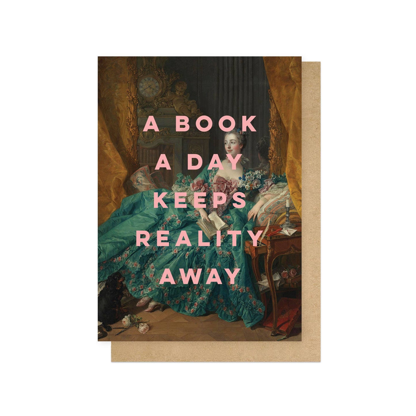 A Book A Day Greetings Card