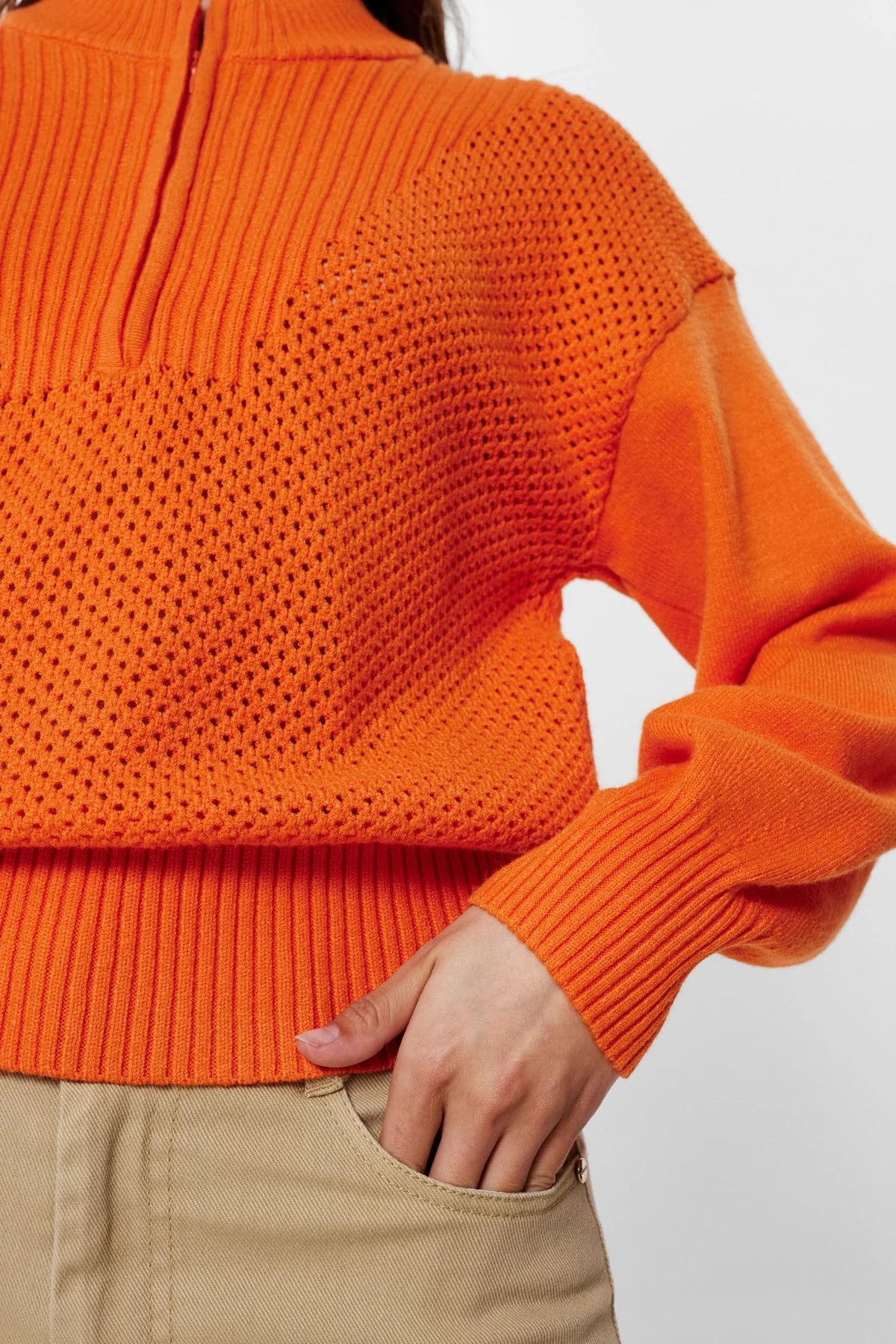 Nueppi Pullover - Red Orange