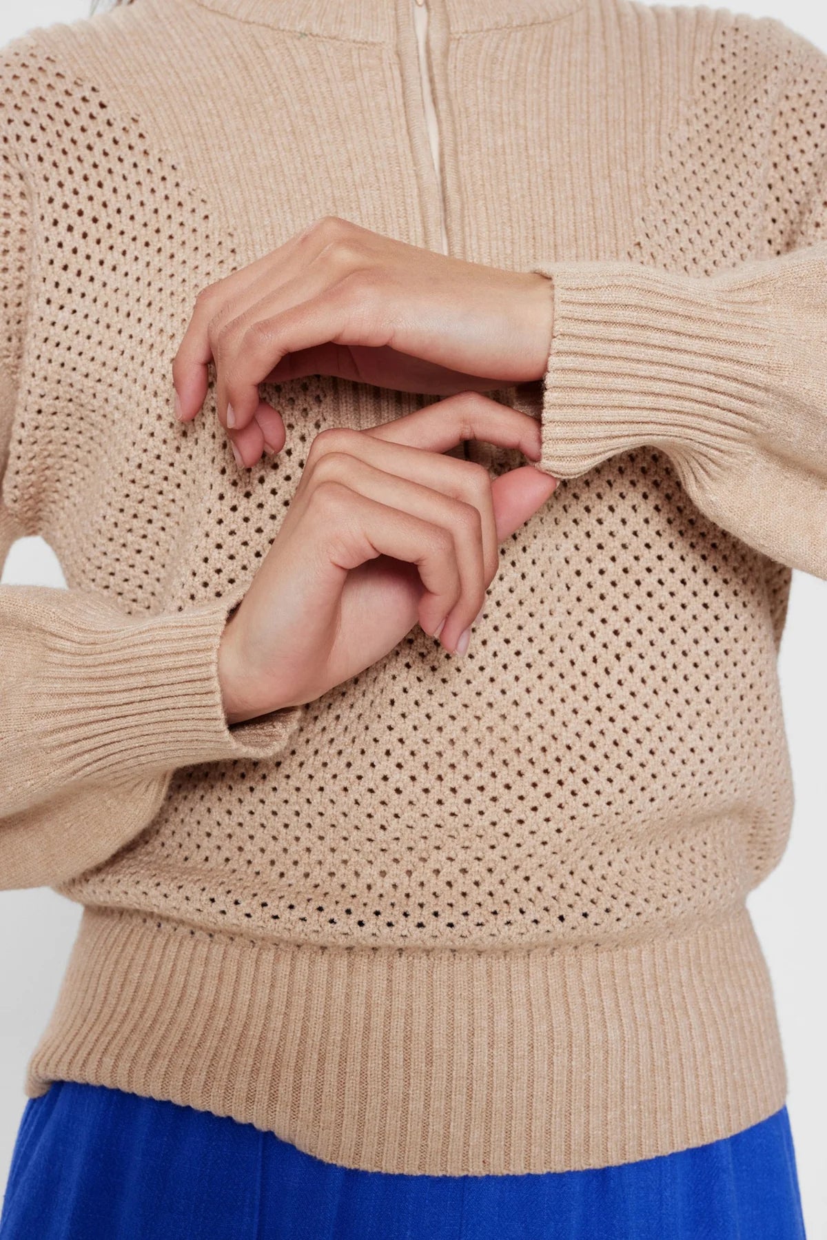 Nueppi Pullover - Praline