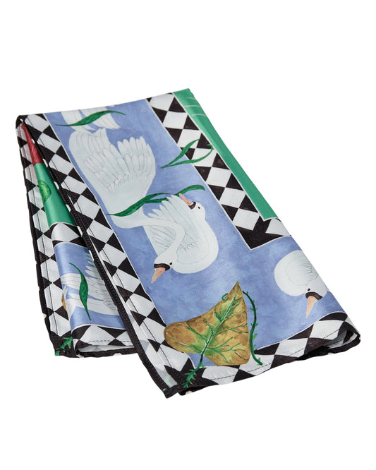 Numocha Satin Scarf- Vibrant Green