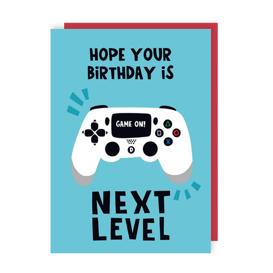 Next Level Gaming Birthday Card