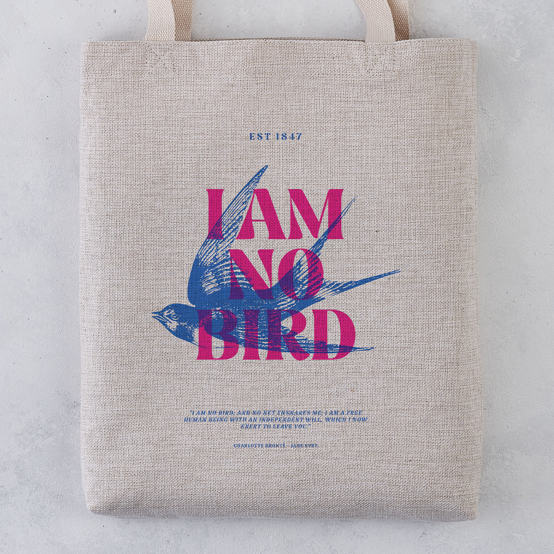 I Am No Bird - Brontë Tote Bag