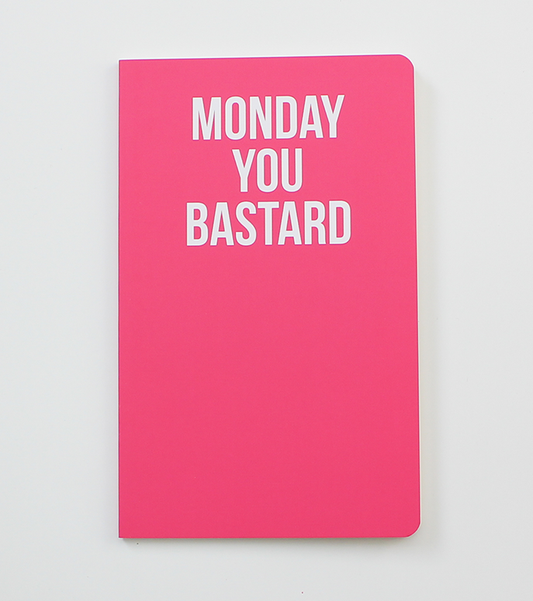 Monday You Bastard - Notebook - Jornal