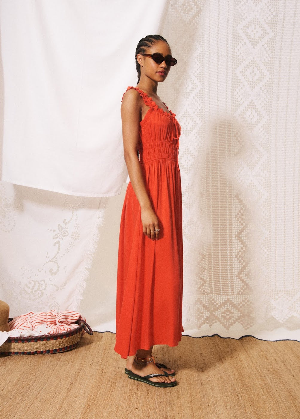 Toto Dress - Coral