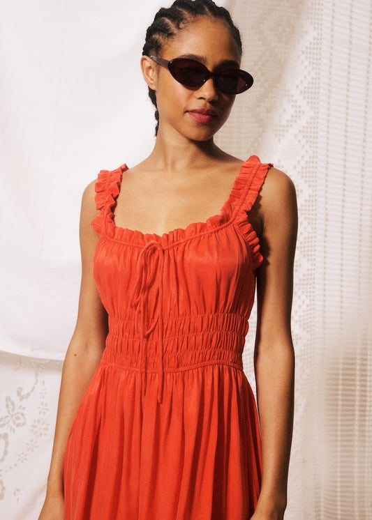 Toto Dress - Coral