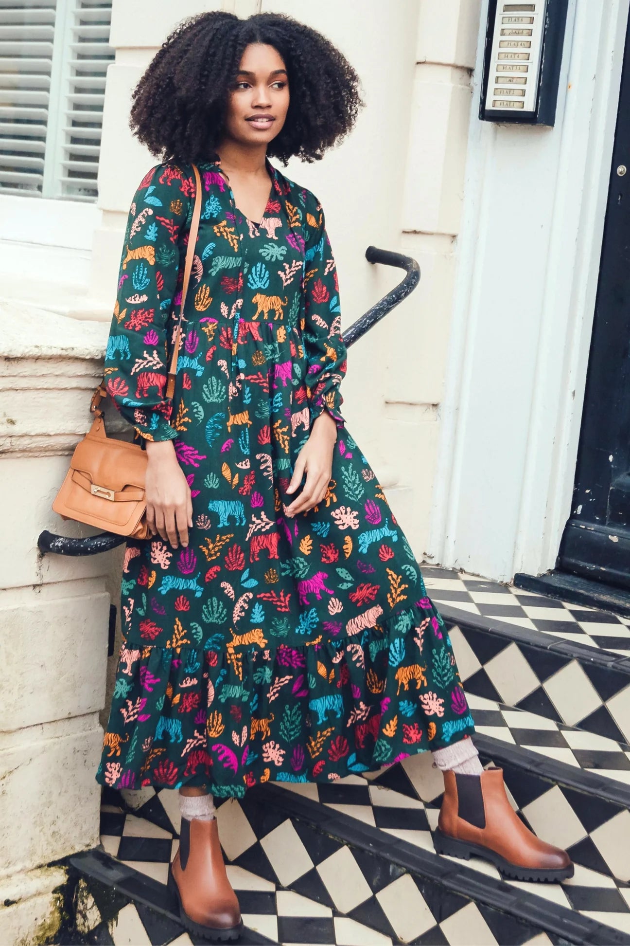 Annalise Midi Smock Dress