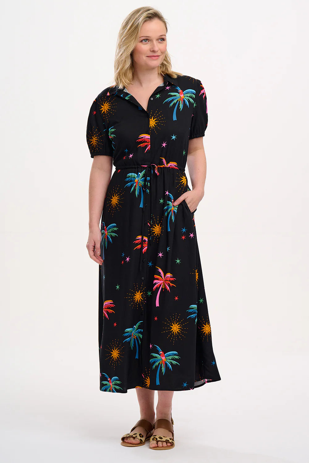 Nova Maxi Shirt Dress