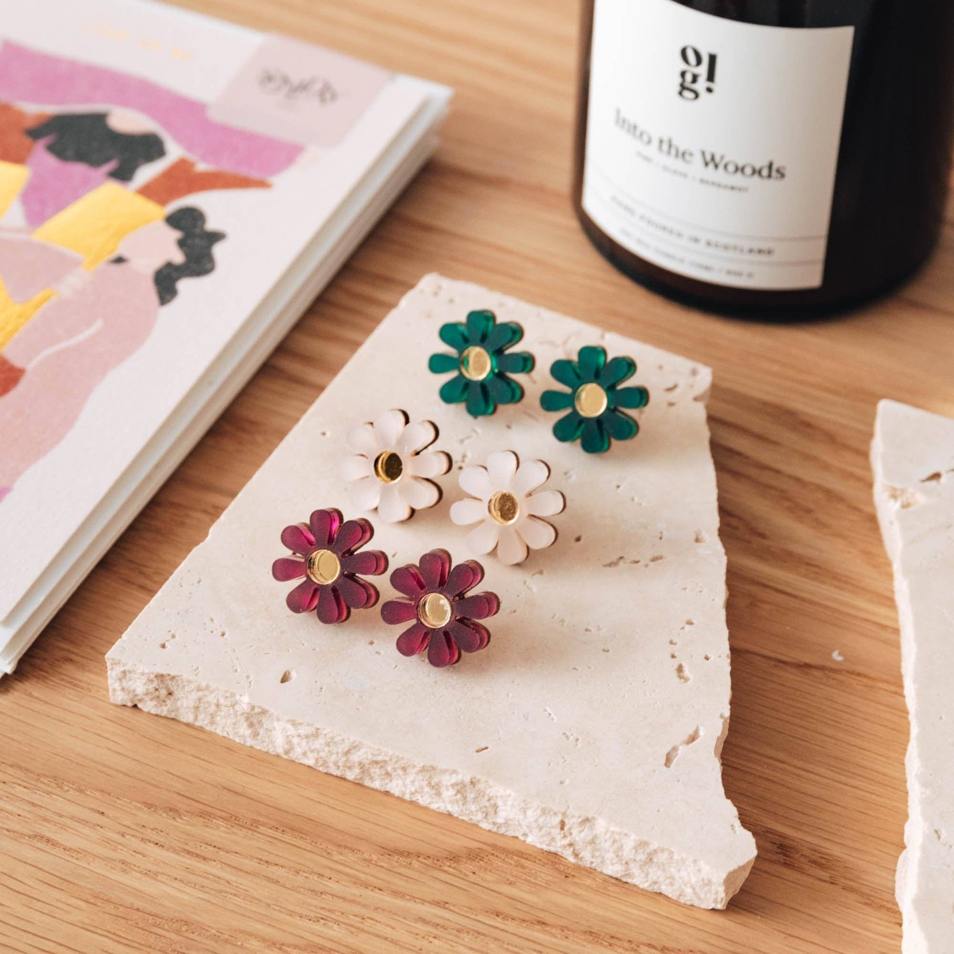 Daisy Stud Earrings Pepper You