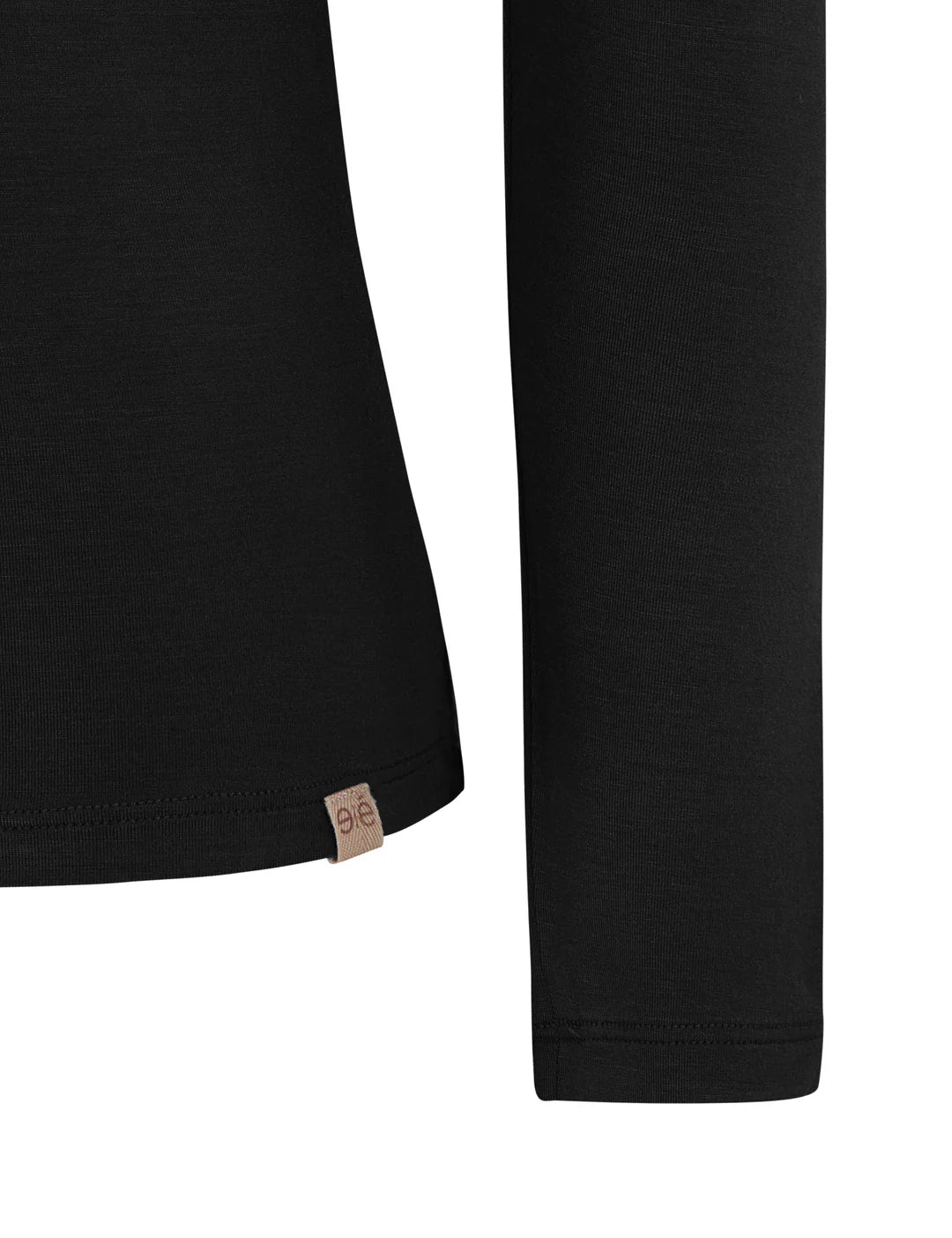 ESPenelope Roll Neck T-Shirt - Black