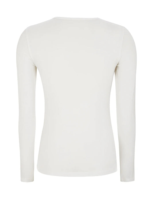 ESPenelope LS O-Neck Slim - White