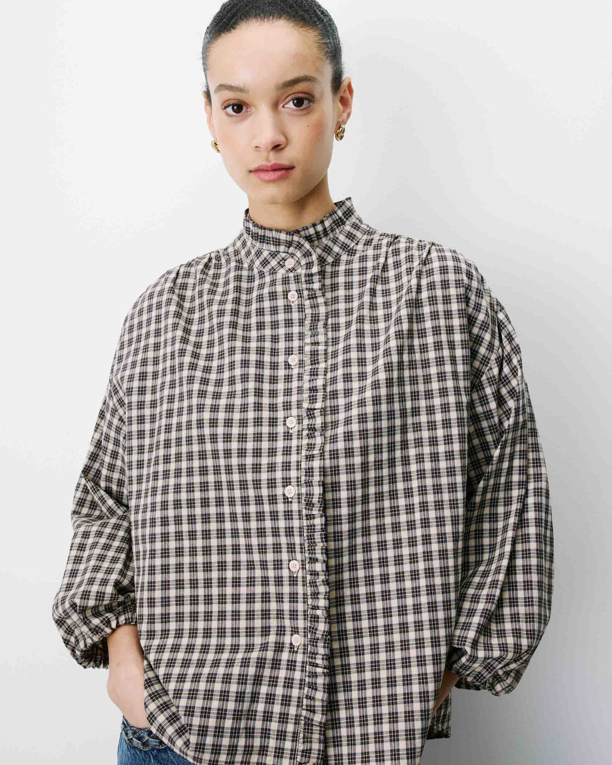 Adelie Shirt - Latte