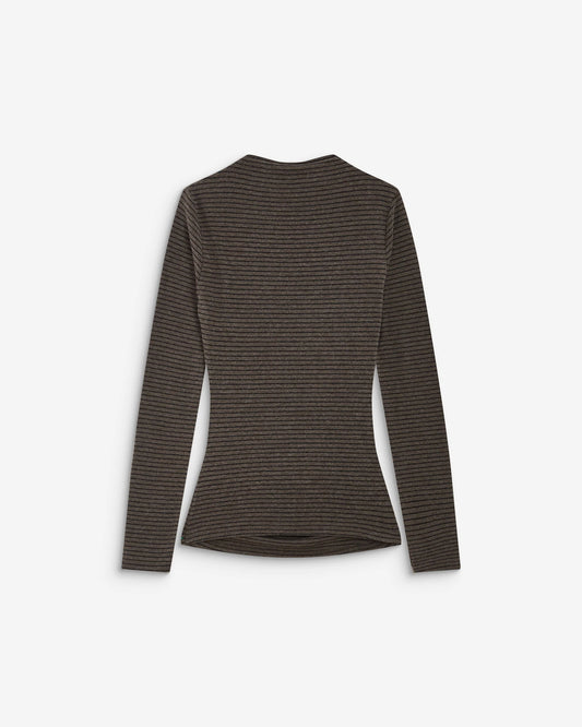 Aralee Long Sleeve Tee - Anthracite