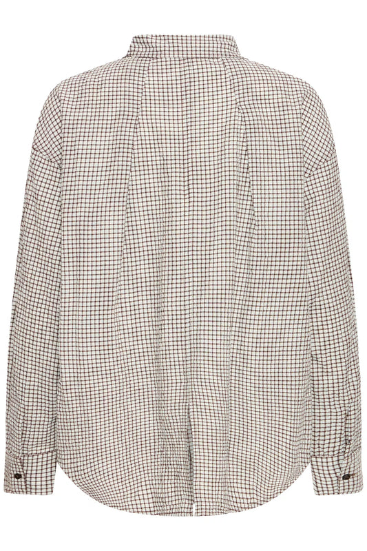 IHFeja Shirt - Chicory / Coffee Check