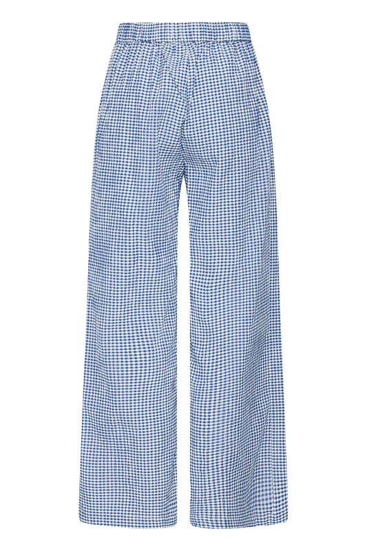 IHJilma Pants - Blue gingham