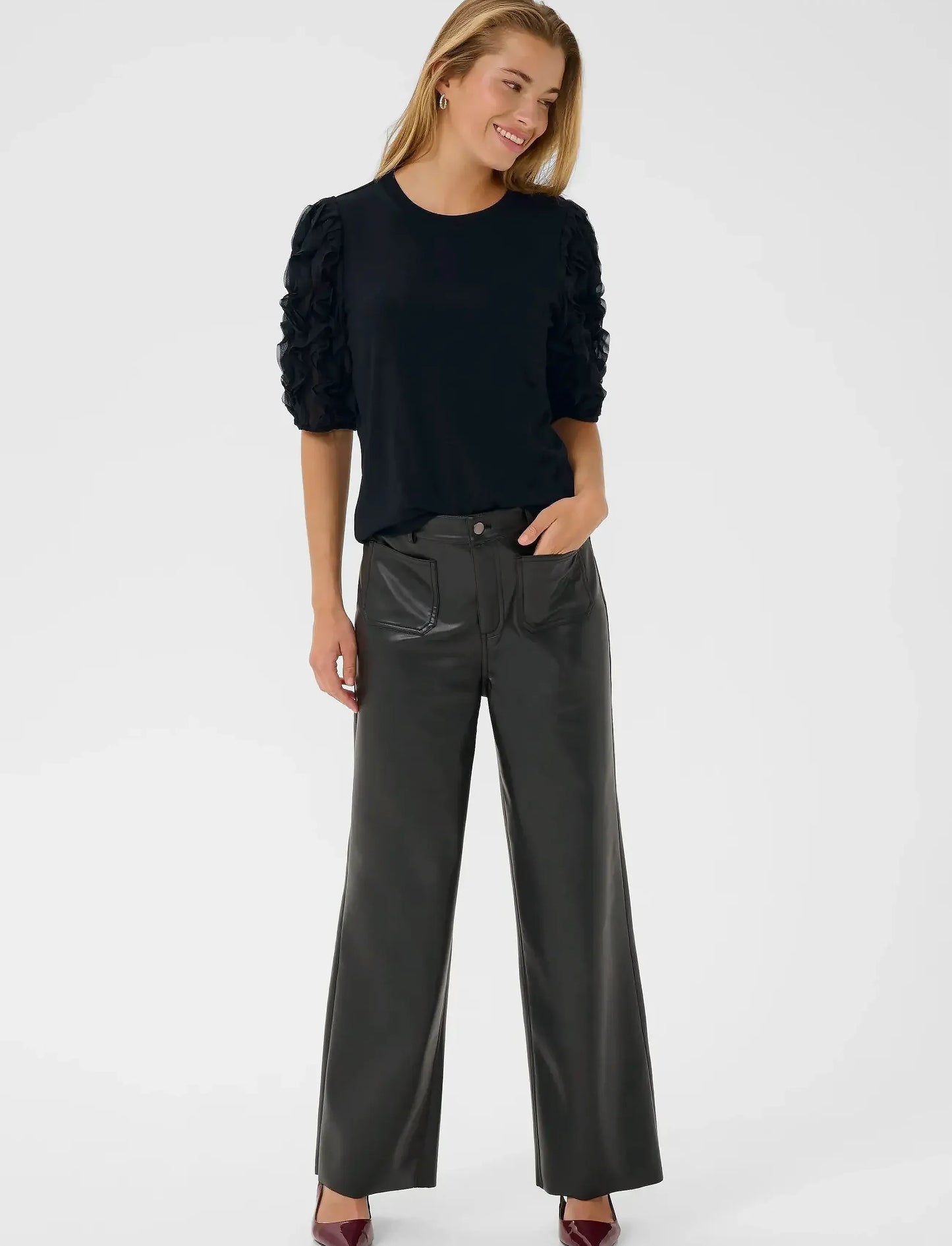 KALinda Frill Short Sleeve T-Shirt