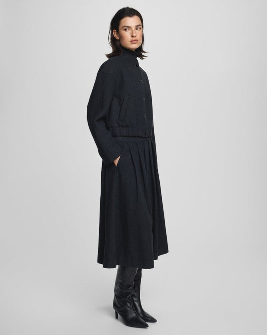 MschSeba Midi Pleated Skirt