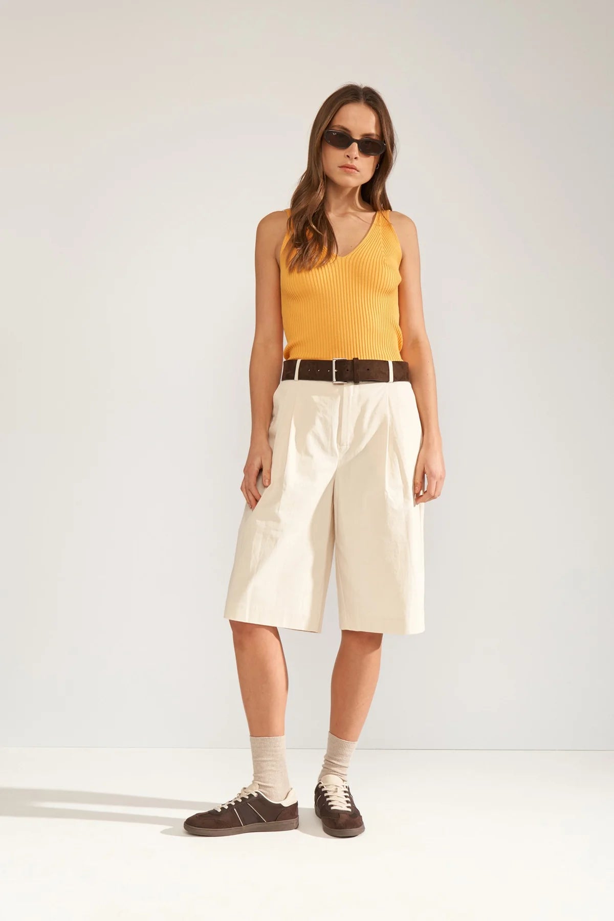 NuCerys Cropped Top - Marigold