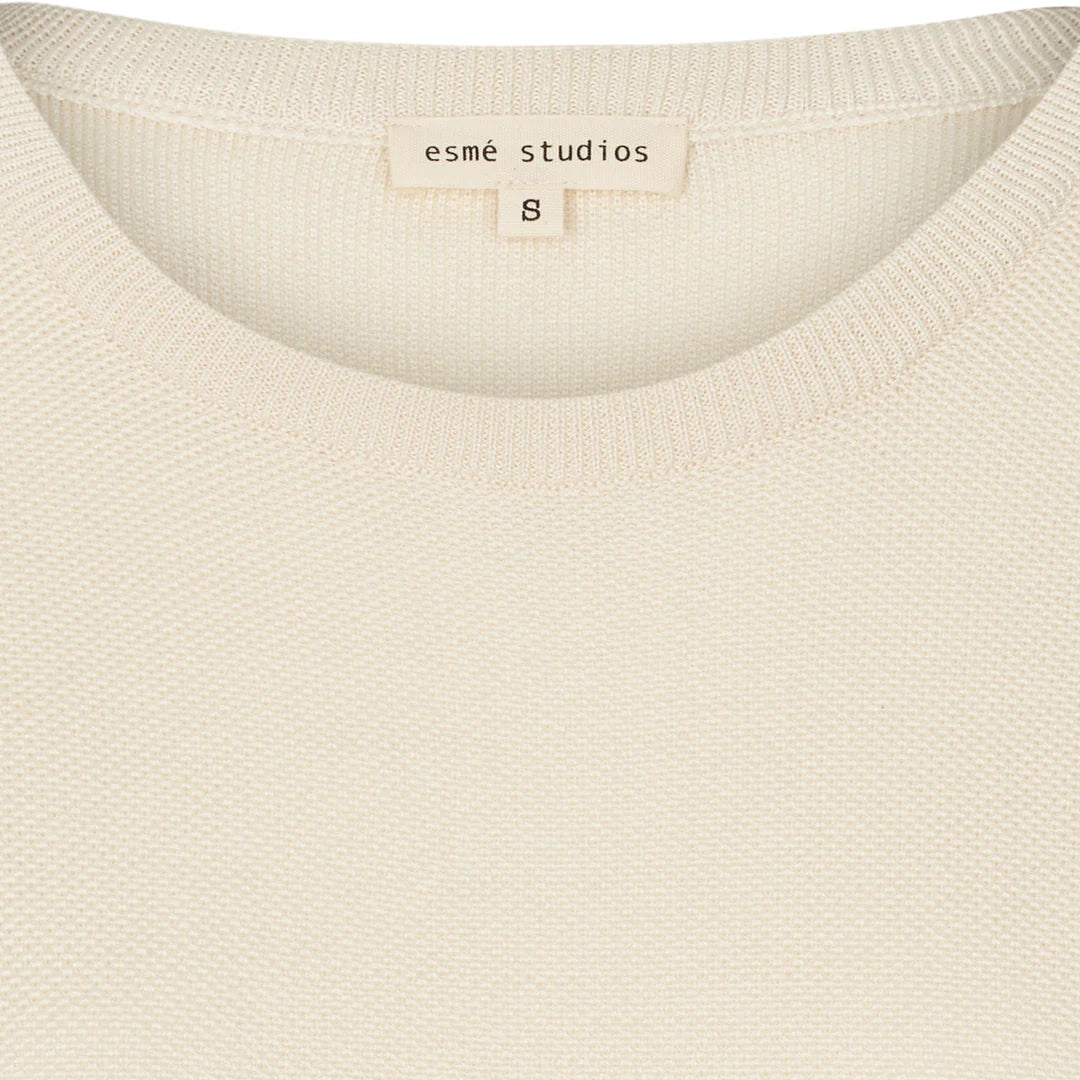 ESRosetta SS Knit Blouse