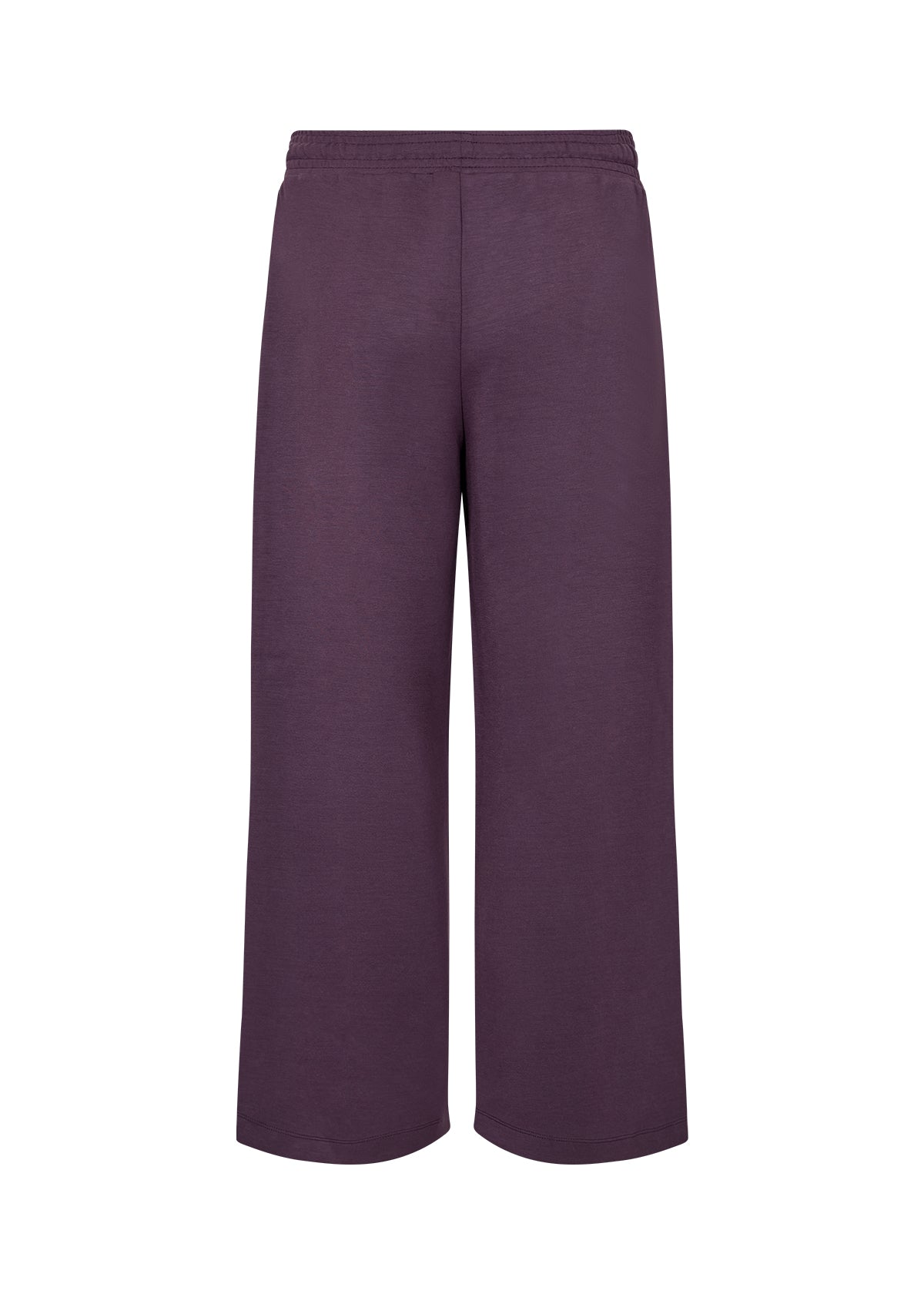 Purple trousers on a white background
