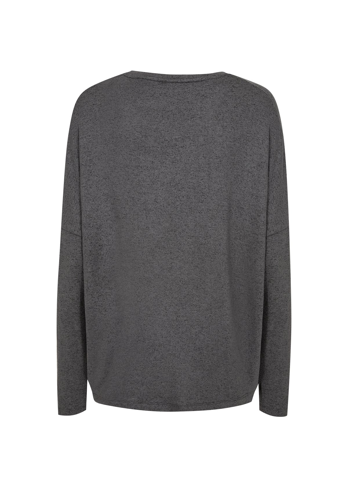 Grey sweater on a white background