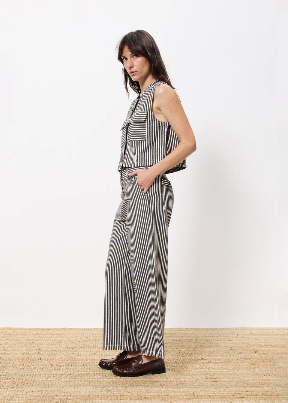 Sadet Sleeveless Top