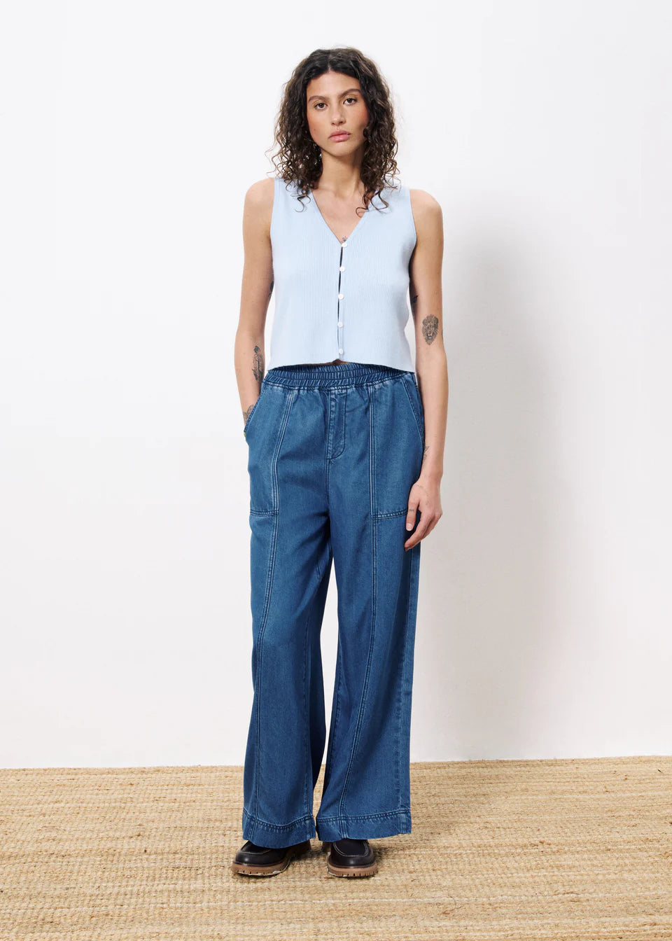 Maurane Knitted Tank