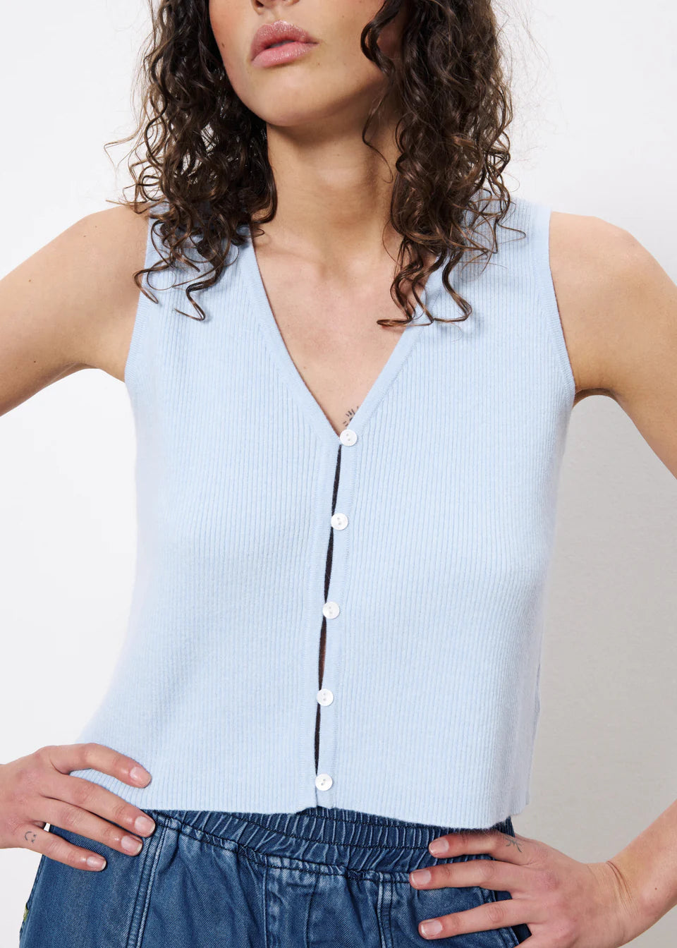 Maurane Knitted Tank