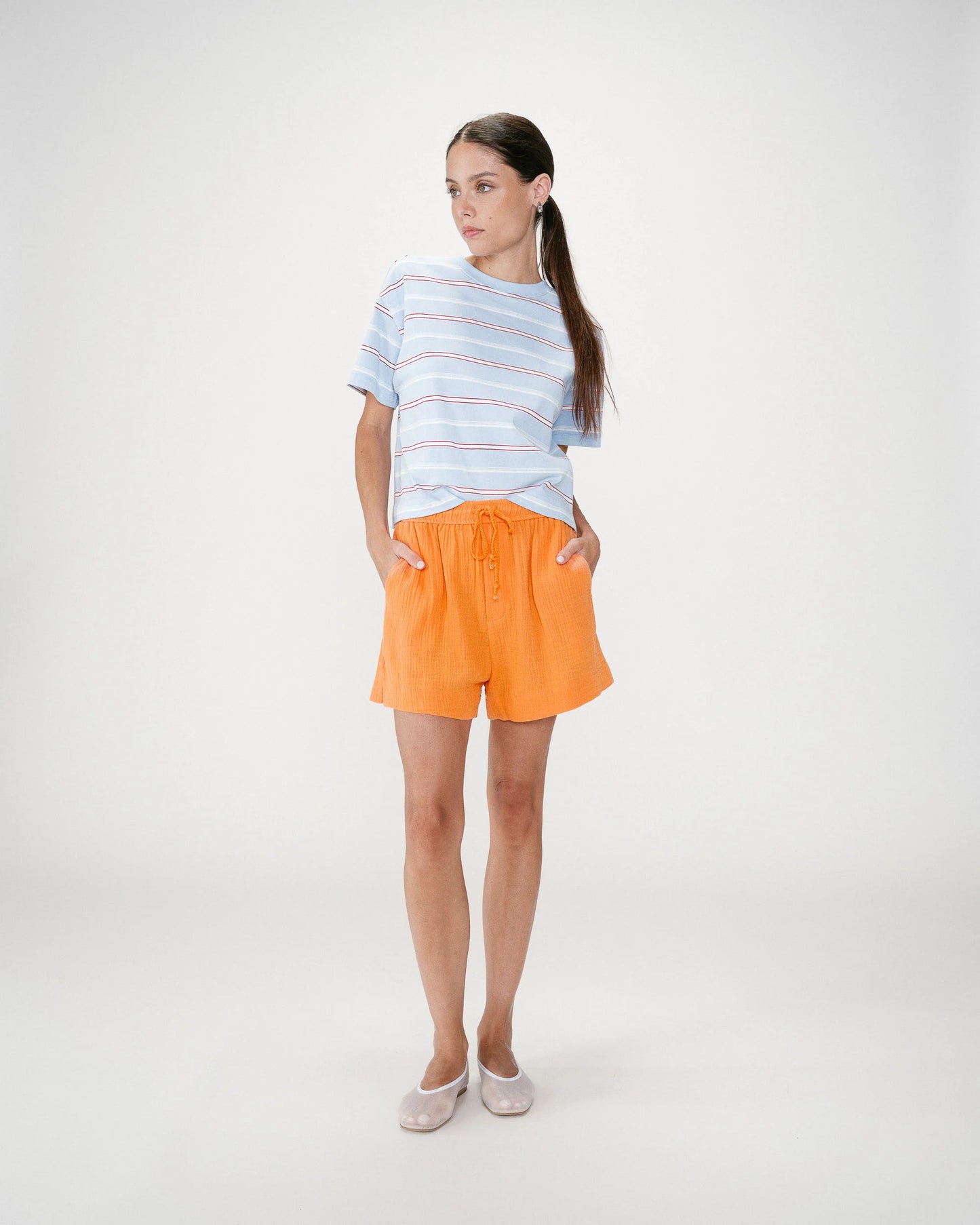 Wasabi Shorts - Orange
